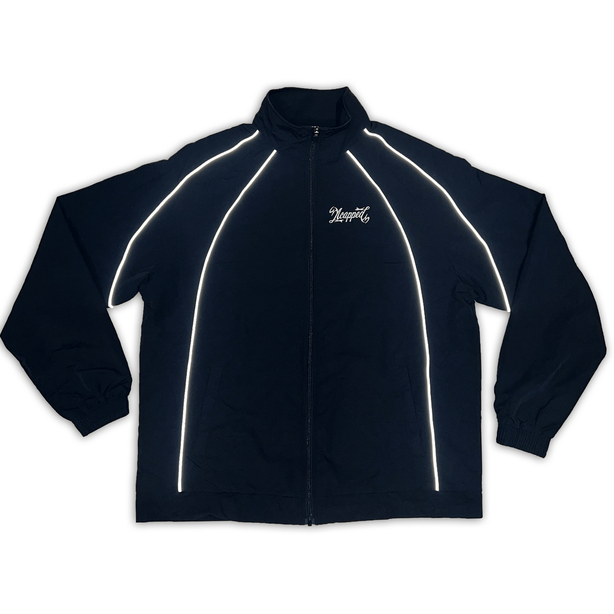 8-BALL BLACK SHELL JACKET – NCAPPED