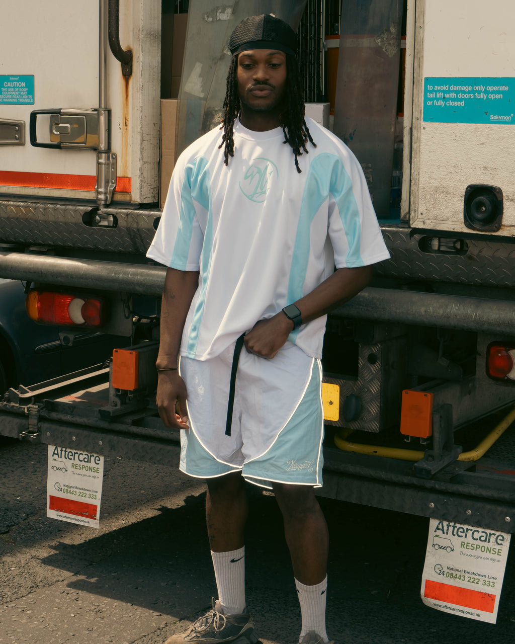 MR BLUE SPLIT JERSEY