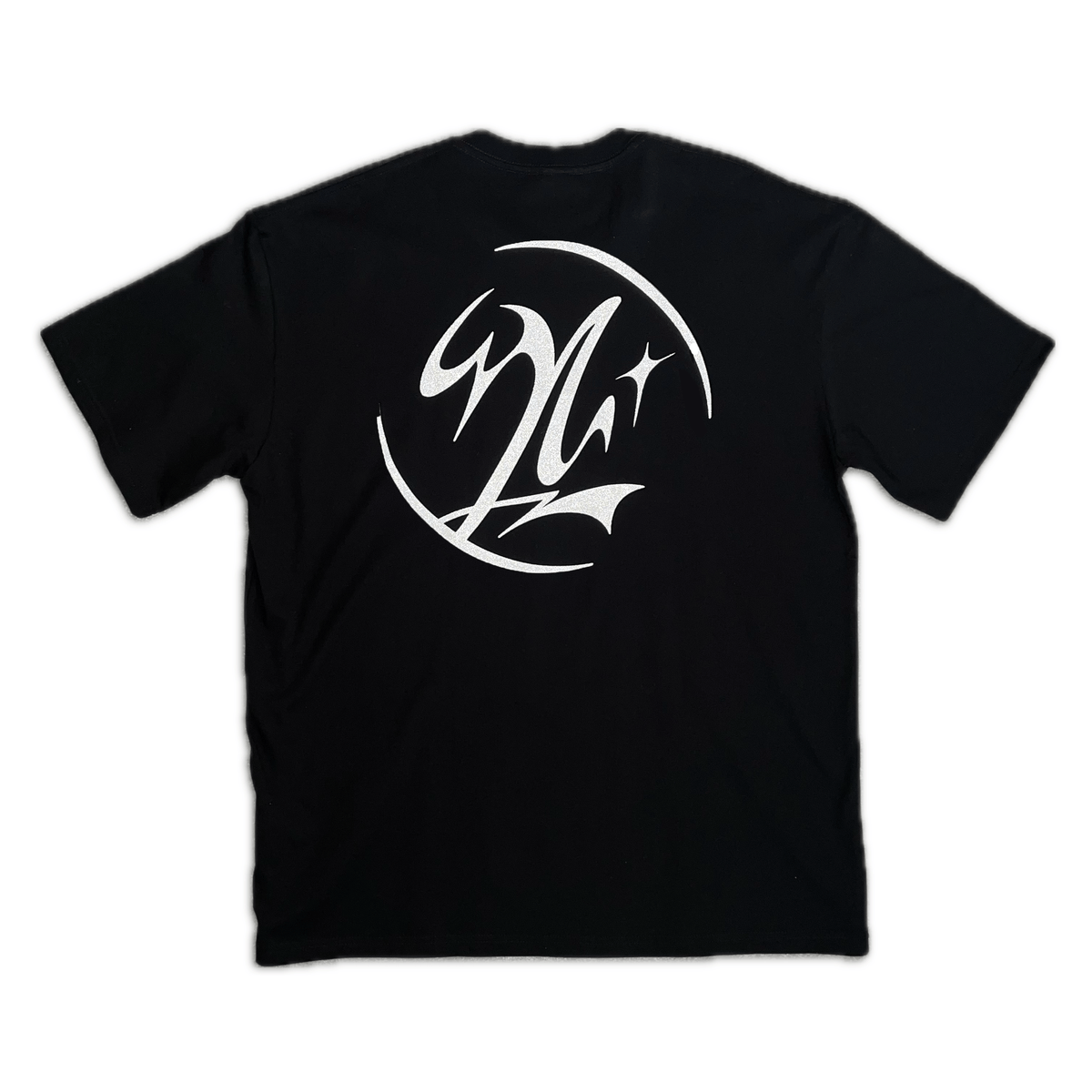 BLACK 3M SCRIPT TEE