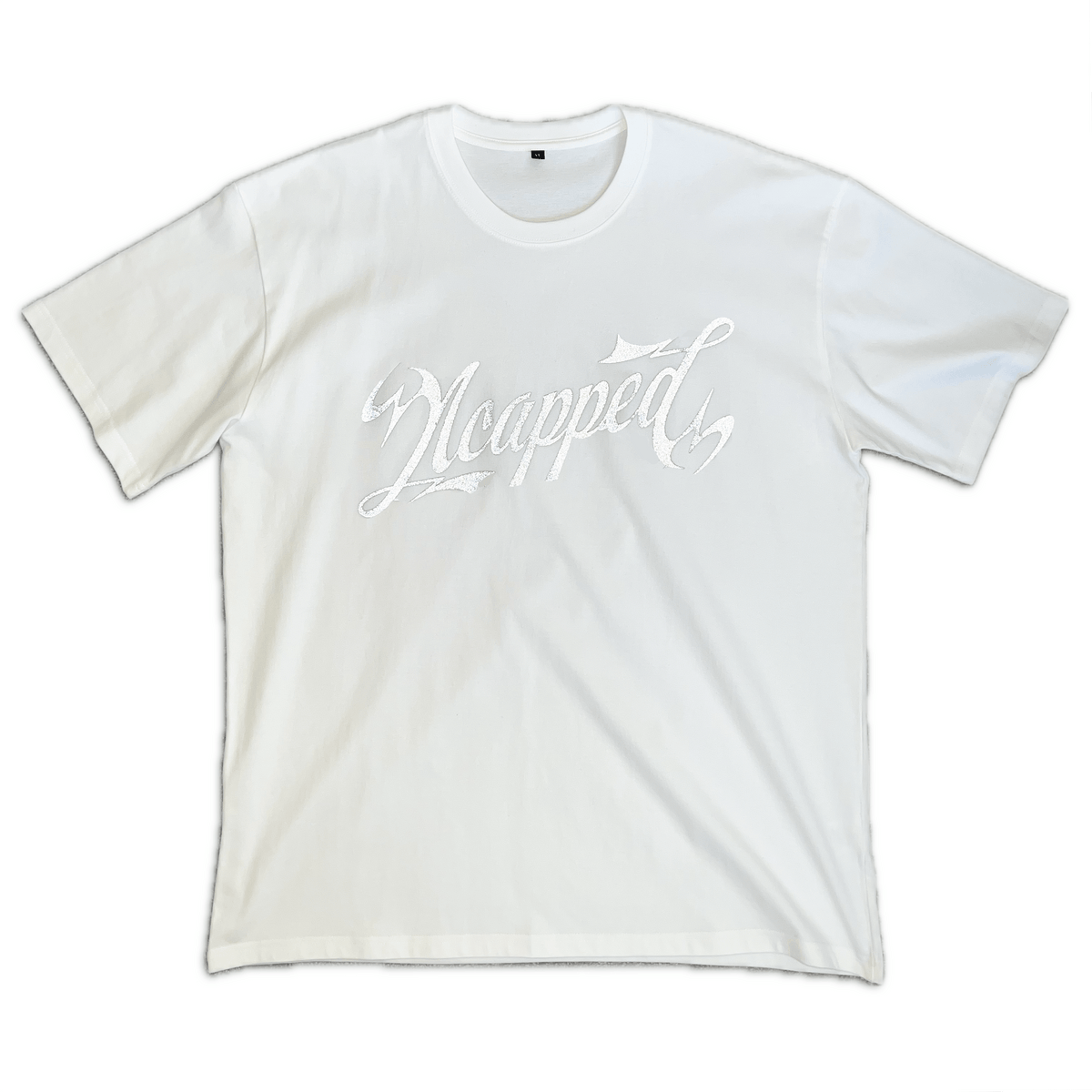 WHITE 3M SCRIPT TEE